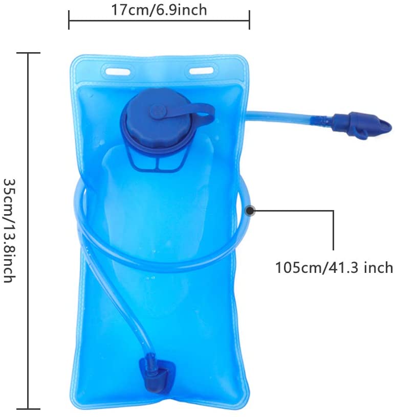KOOVAGI Hydration Bladder 2 Liter,BPA Free Water Reservoir Leak Proof