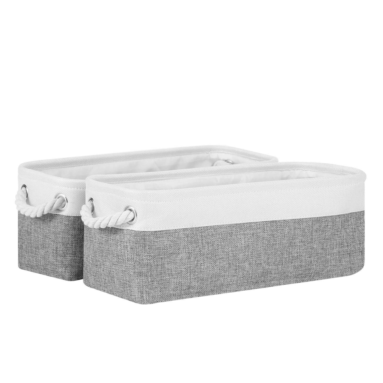 Bidtakay Small Baskets for Organizing Little Basket with Handles Set of