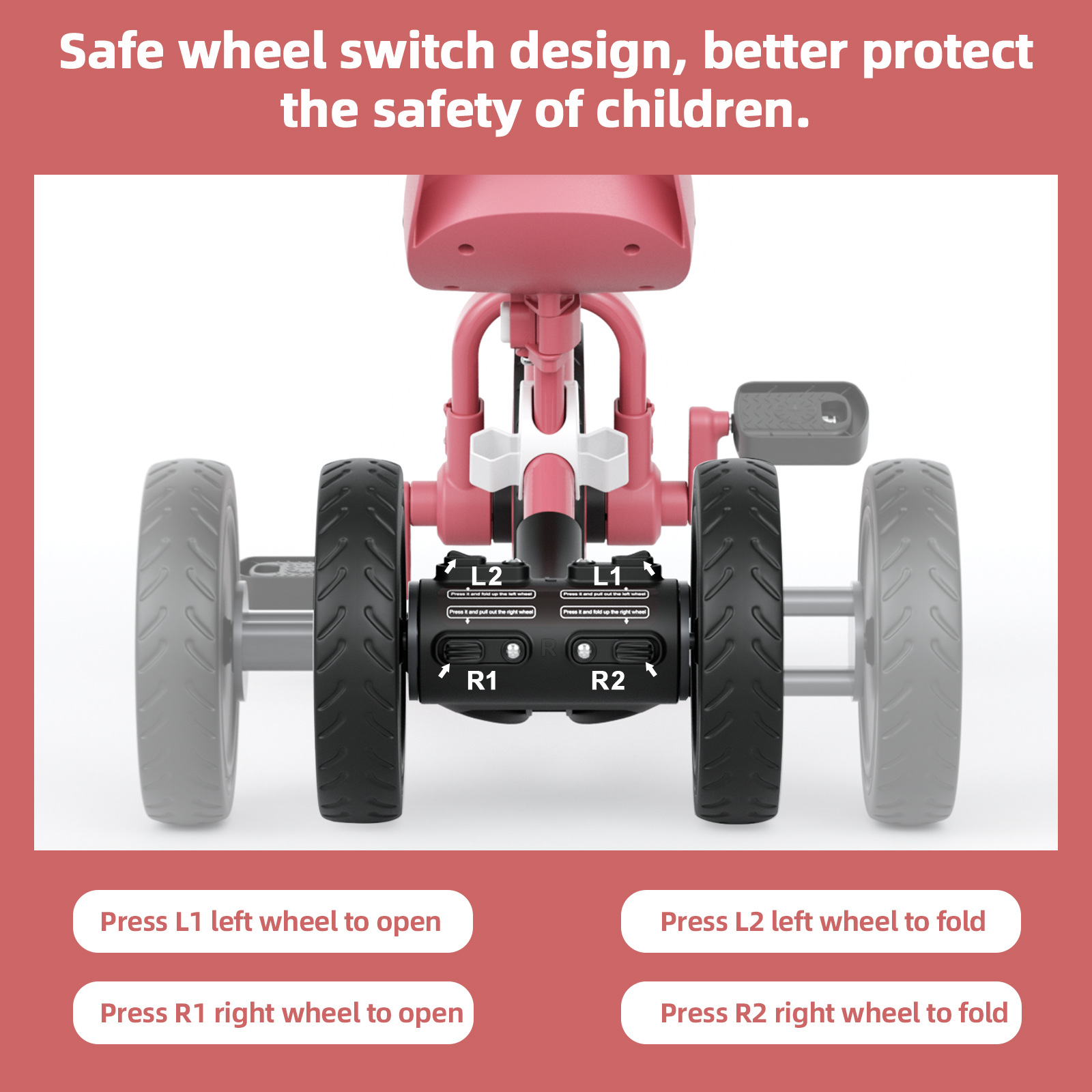 67i Kids Tricycles for 13 Year olds 3 in 1 Tricycle Toddler Bike for 1