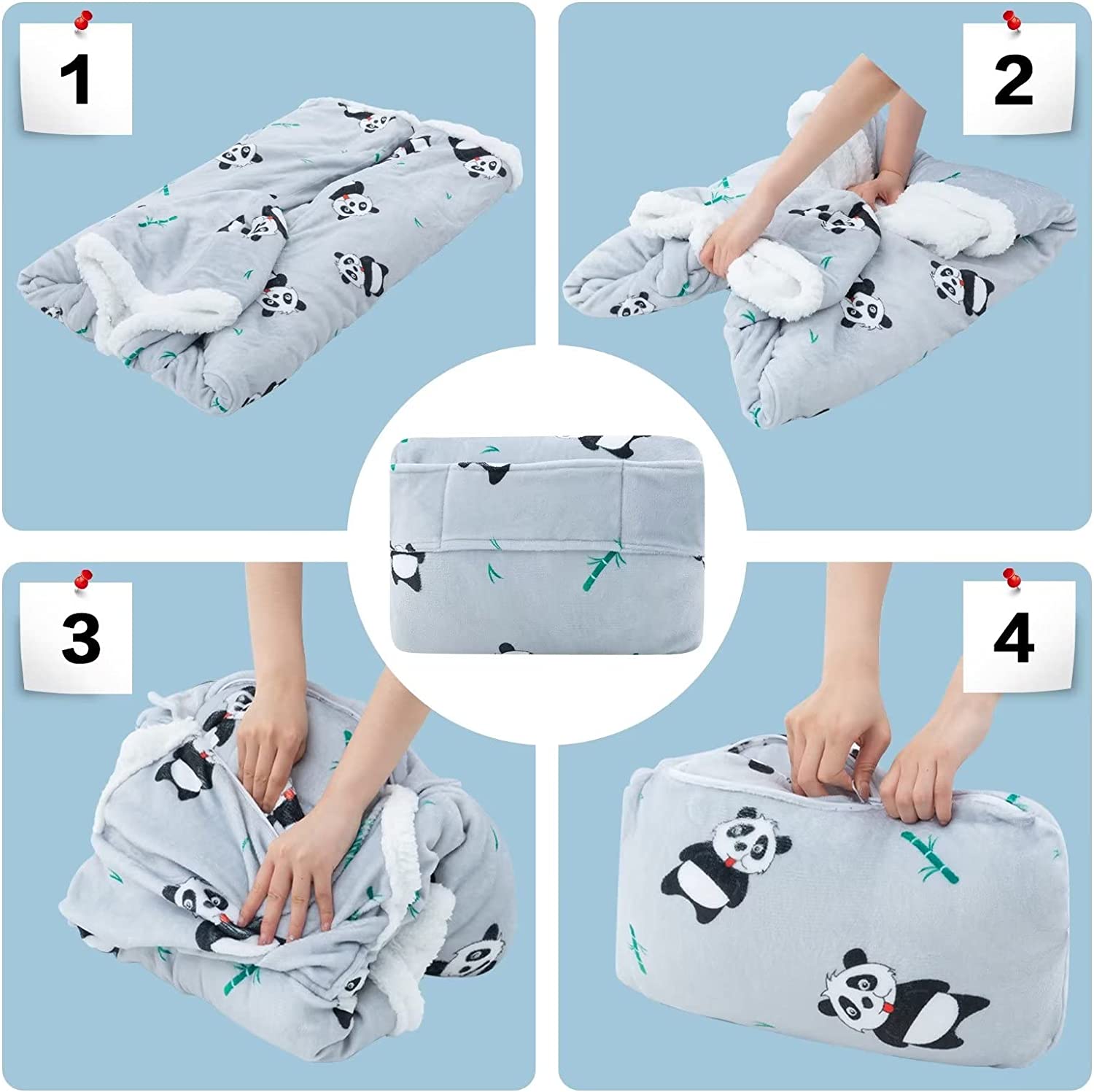 yescool Wearable Blanket Hoodie for Adult, Oversized Hoodies Sweatshirt