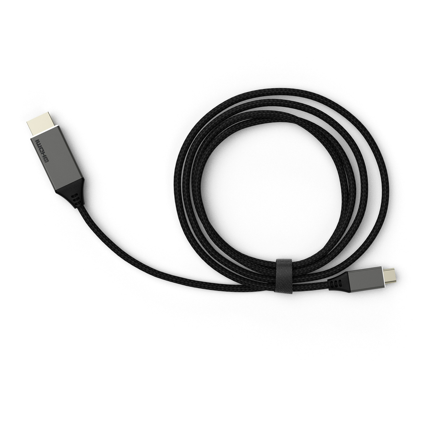 USB C to HDMI Cable 3FT, 4K USB TypeC to HDMI Ports Nylon Braided