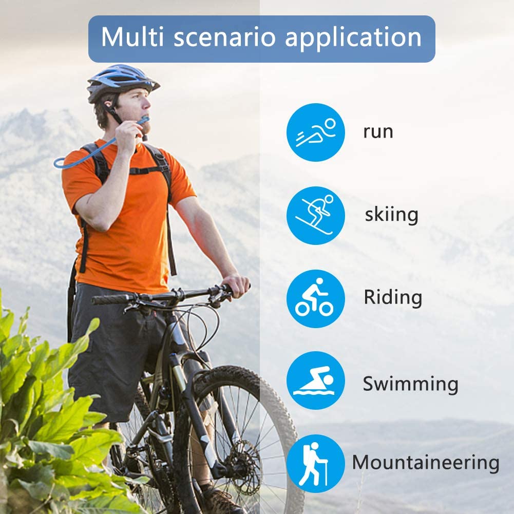 KOOVAGI Hydration Bladder 2 Liter,BPA Free Water Reservoir Leak Proof