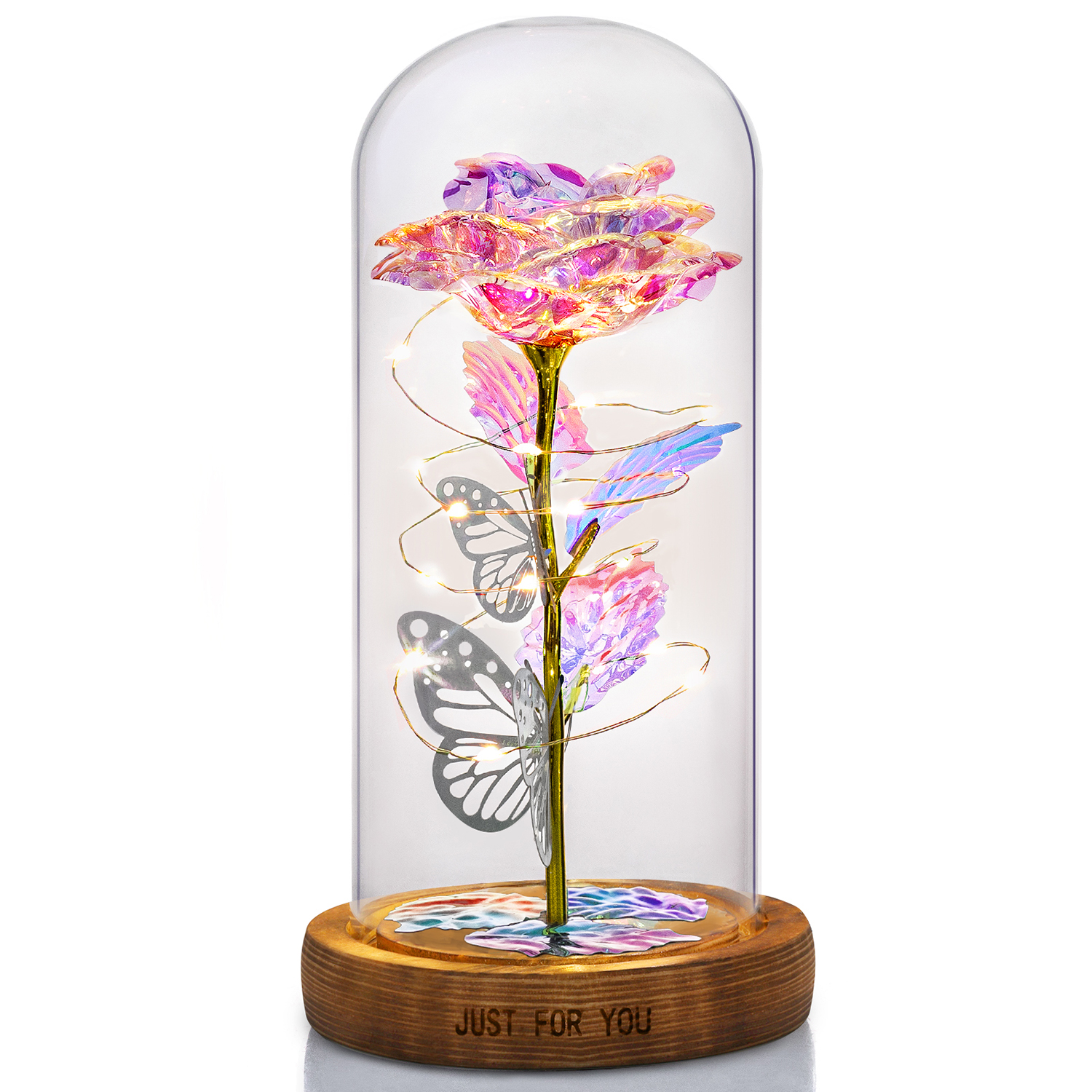 S SIVERY Christmas Rose Flower Gifts for Women, Women Gifts for