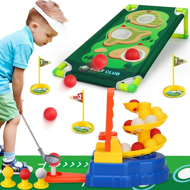 Adofi Kids Golf Club Set, Toddler Golf Clubs, Toddler Golf Set with 20 ...